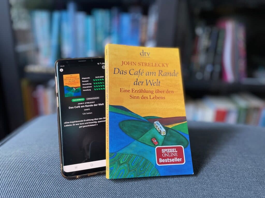 Foto zum Abschnitt „Eine Erzählung über den Sinn des Lebens- “Das Cafe am Rande der Welt” – Ich habe endlich dazu gegriffen“