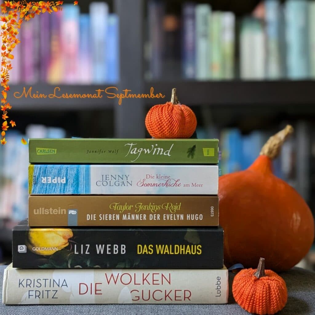 Titelbild zum Artikel „Mein Lesemonat September – der Sommer wird zum Herbst“