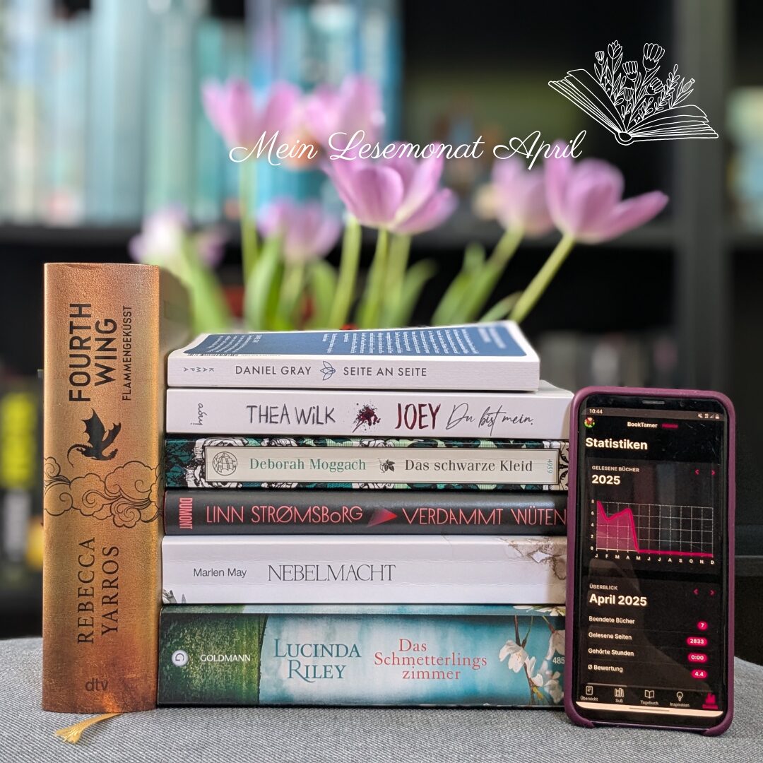 Mein Lesemonat April – voll im Lesefieber